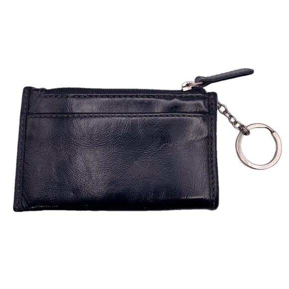 COACH  Black Coin Purse Cardholder Wallet - Picture 2 of 7